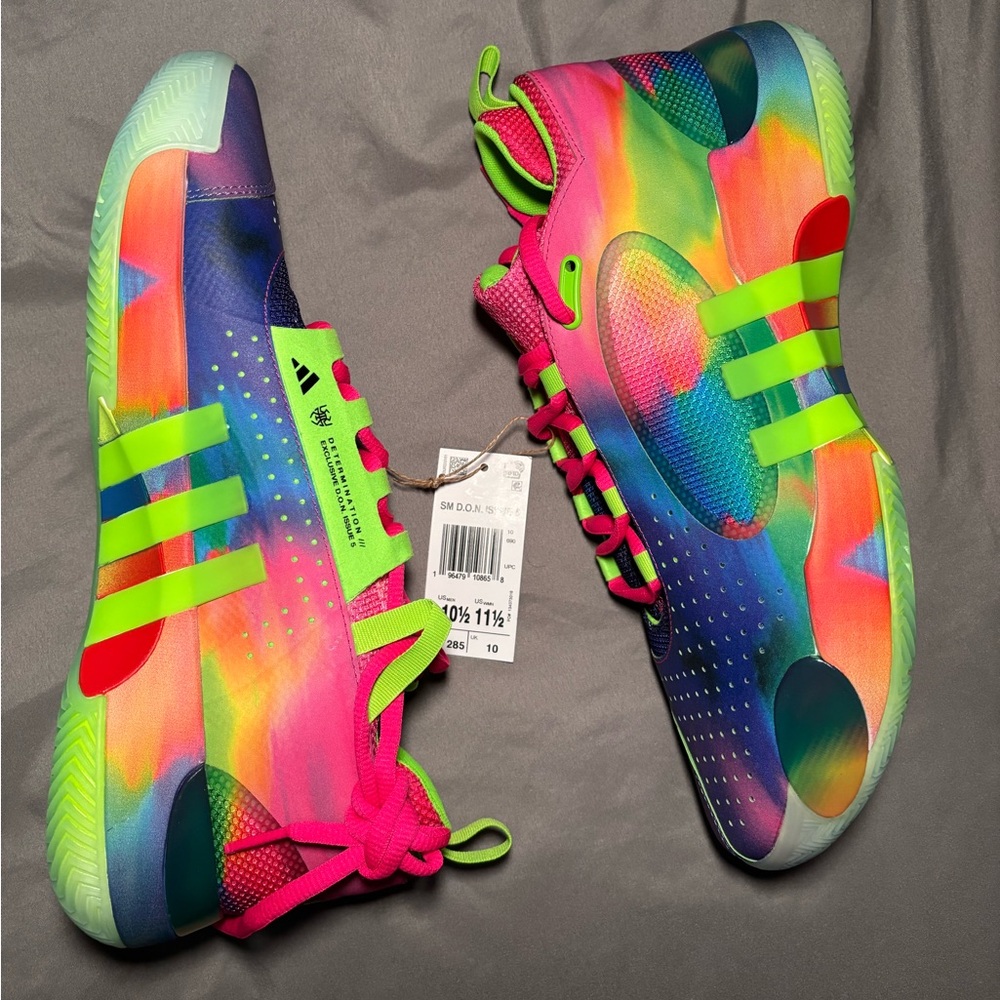 adidas Multicolor Athletic Shoes
